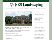 Tablet Screenshot of eeslandscaping.com